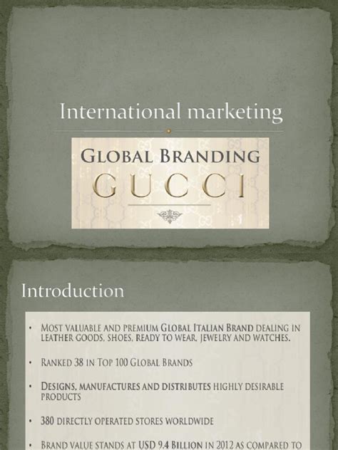 Gucci branding strategy